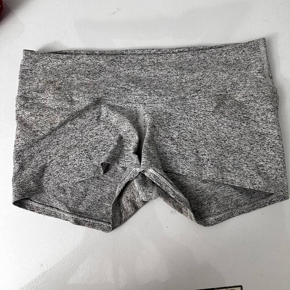 Gray Heathered Athletic Shorts